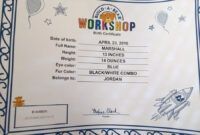 Best Build A Bear Birth Certificate Template Word