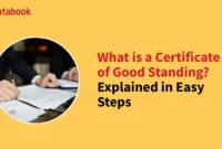 Certificate Of Good Standing Template Pdf Sample