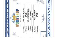 Editable Build A Bear Birth Certificate Template  Example