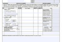 Editable General Liability Insurance Certificate Template