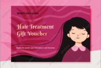 Hair Salon Gift Certificate Template Word