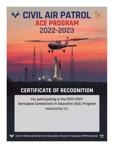 Civil Air Patrol Certificate Of Appreciation Template Word