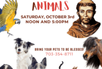 Custom Blessing Of The Animals Certificate Template Excel