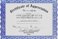 Free  1 Year Work Anniversary Certificate Template Excel Sample