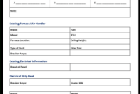 Editable Air Conditioning Installation Certificate Template Word