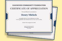 Editable Pastor Appreciation Certificate Template