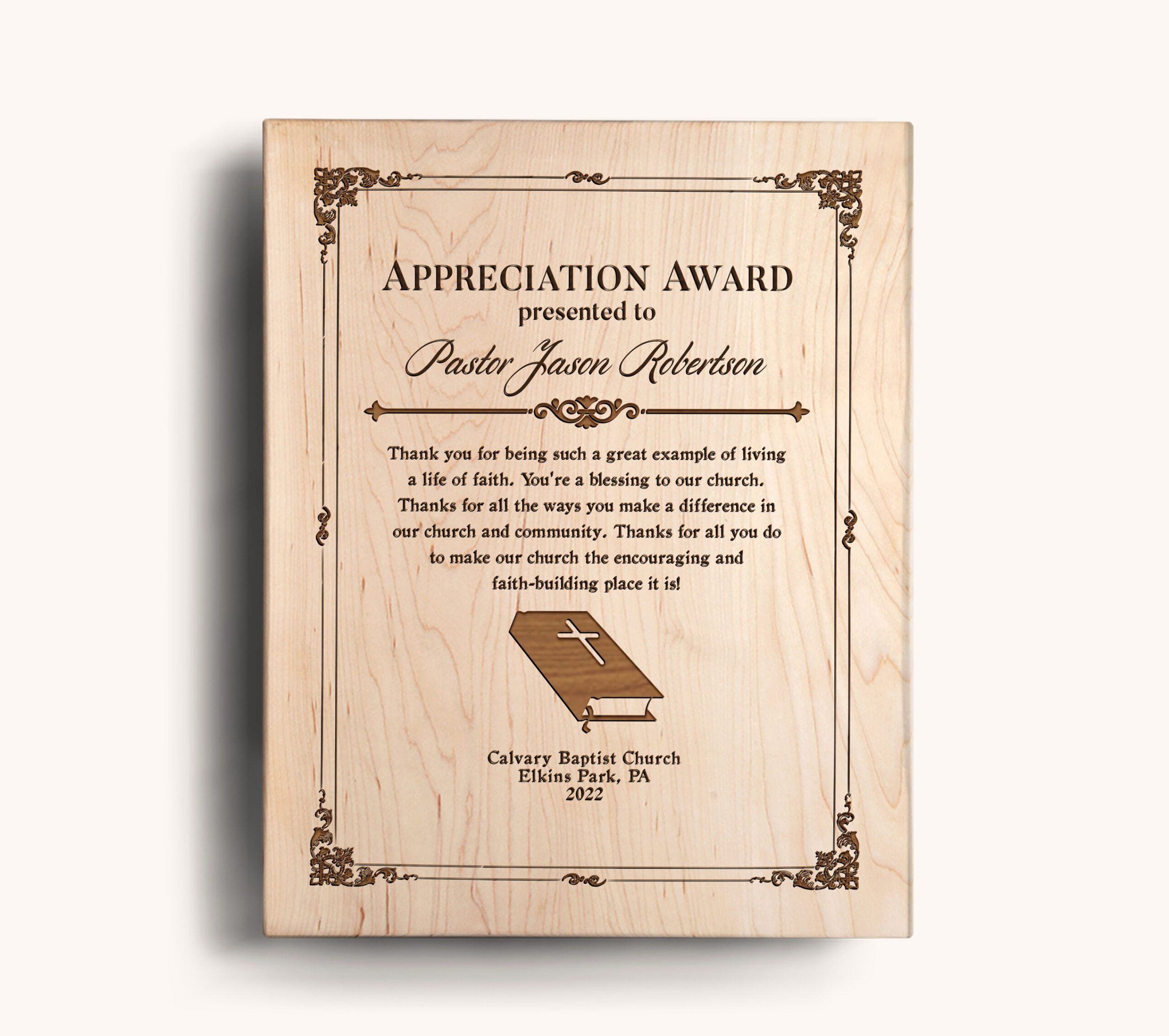 Free Custom Pastor Appreciation Certificate Template Pdf