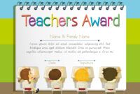 Printable Teacher Appreciation Certificate Template Doc Sample