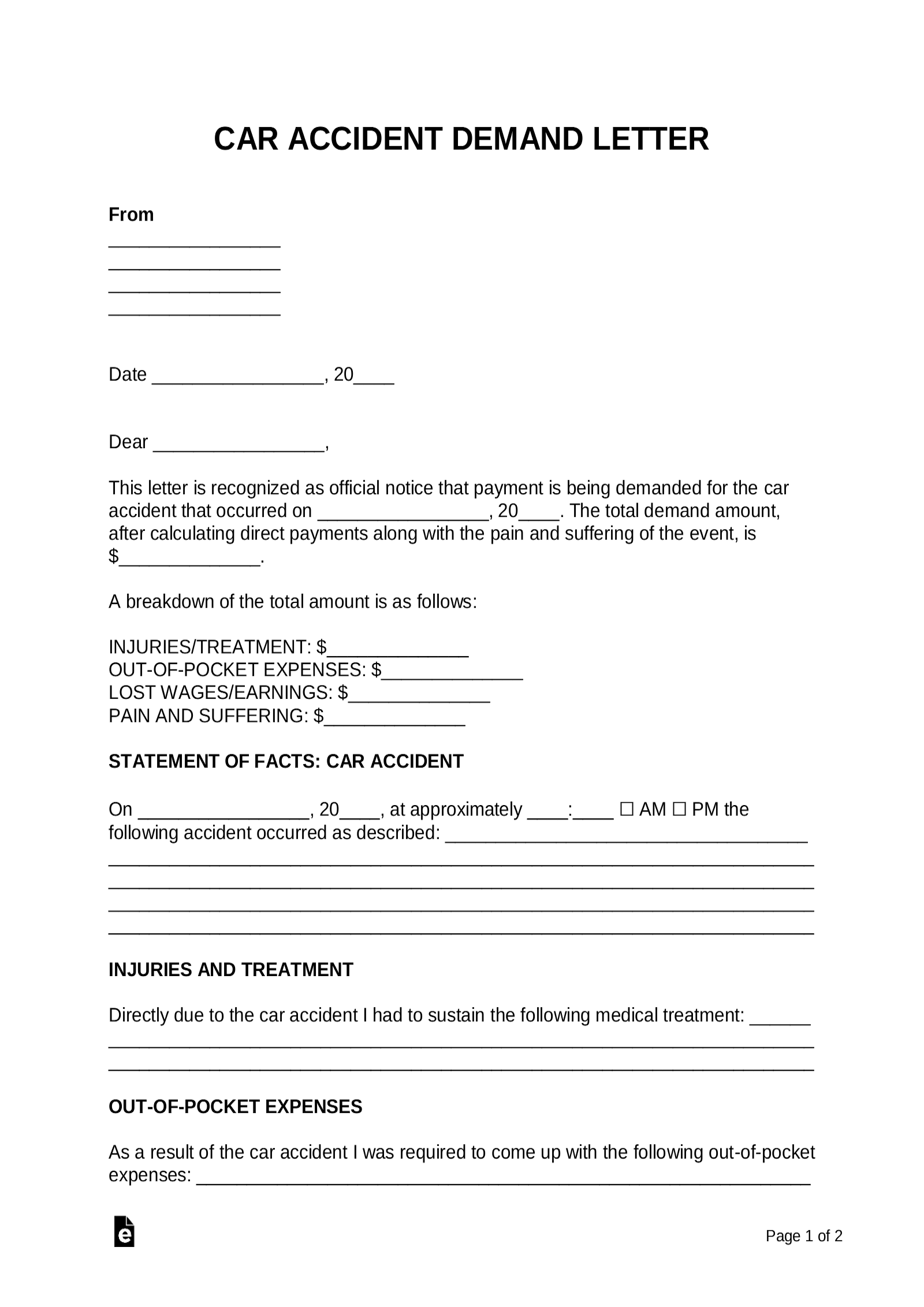 car-accident-settlement-letter-template