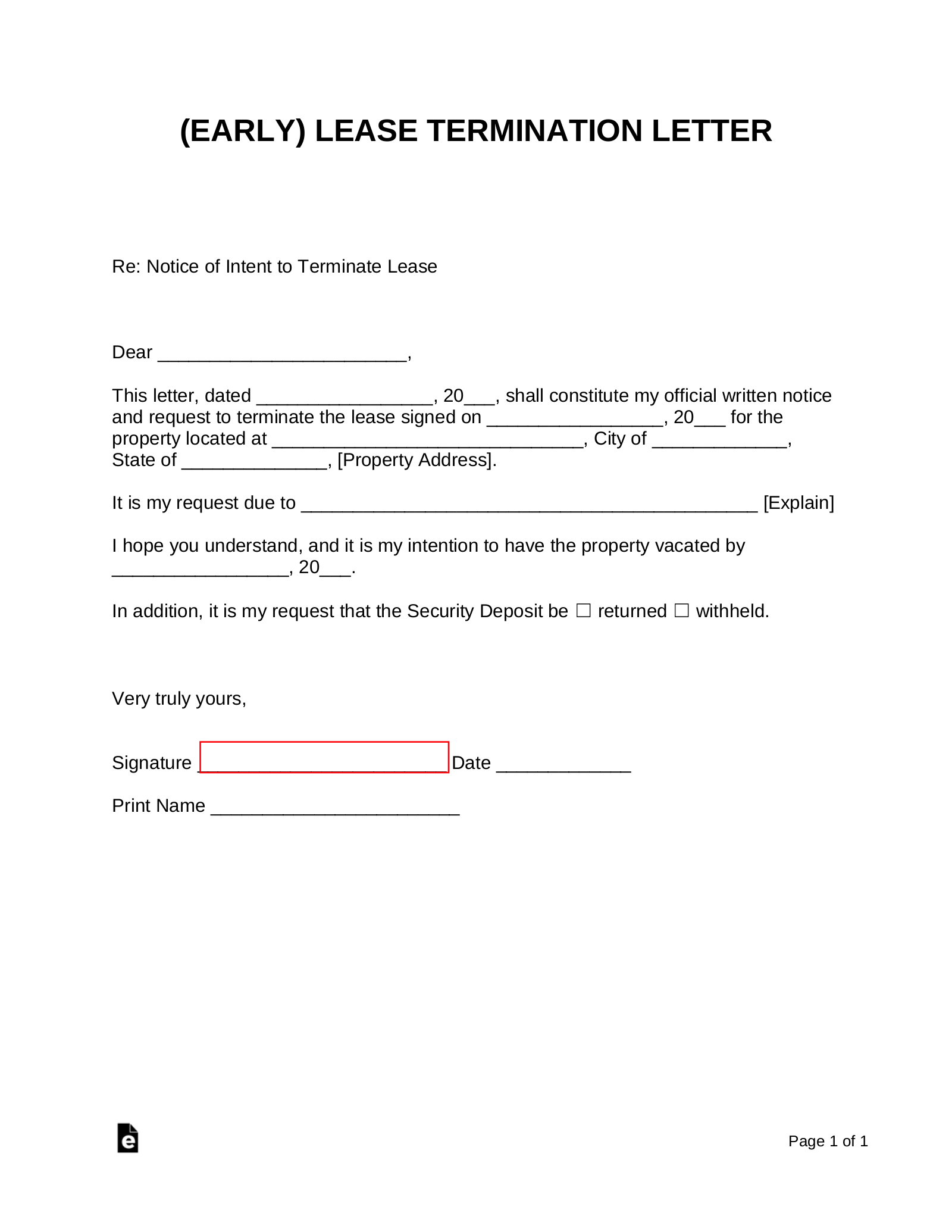 early-lease-termination-letter-template