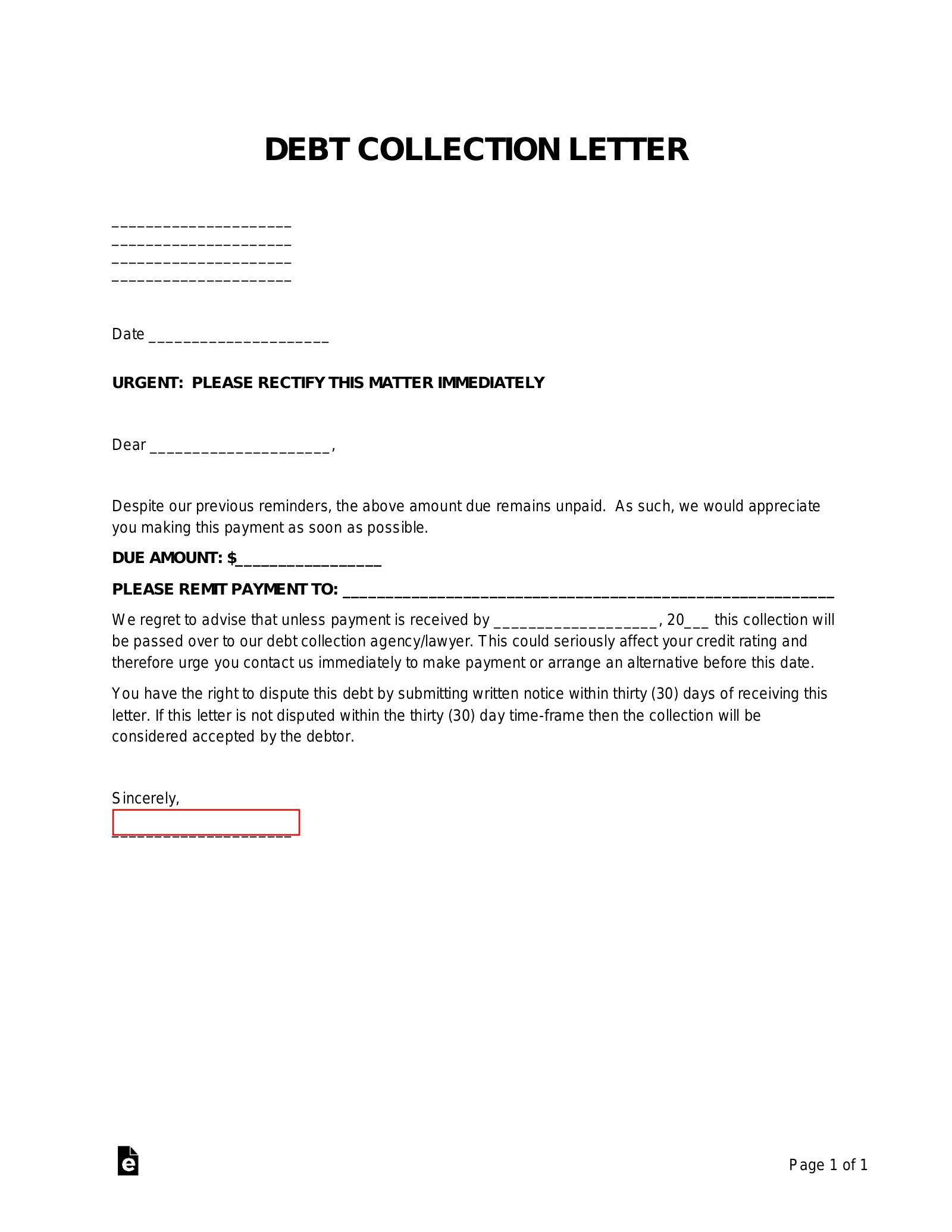 letter-template-to-send-to-debt-collectors