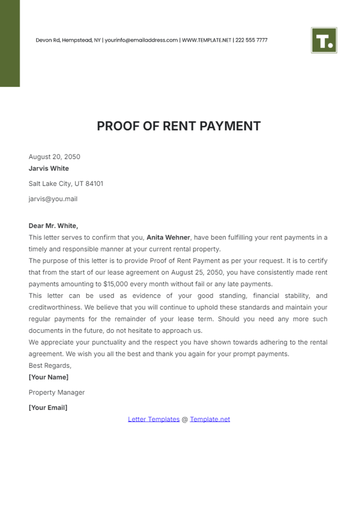 proof-of-rent-payment-letter-template