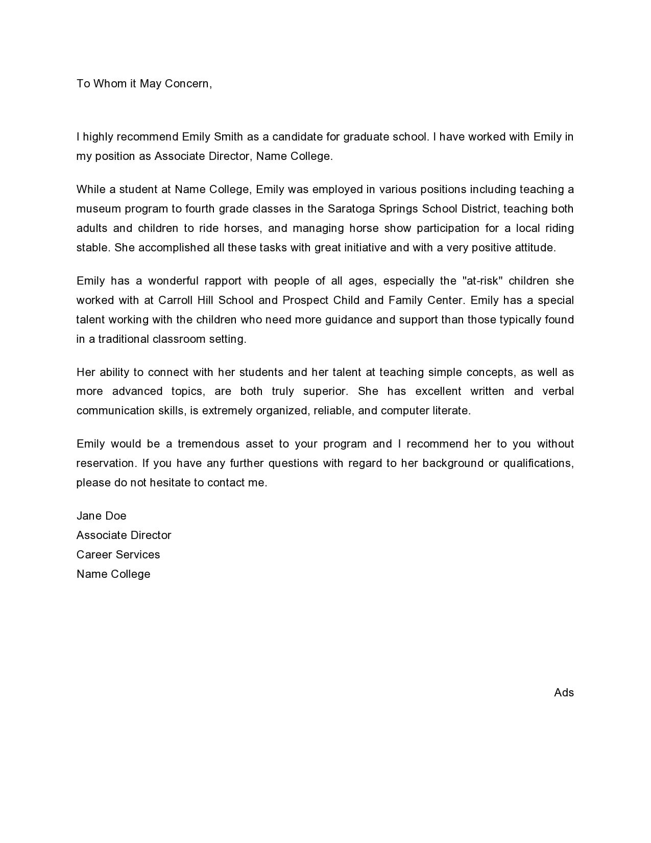 reference-letter-template-for-masters-program