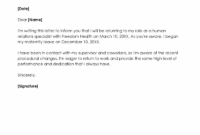 return-to-work-letter-template